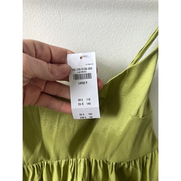 Abercrombie & Fitch Drama Bow-back taffeta gown women's size large brand new! - Picture 6 of 9